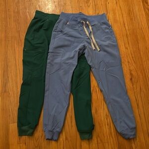 Lot of 2 FIGS Jogger Scrubs